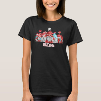 Milkman Job Christmas Gnome Back To School T-Shirt
