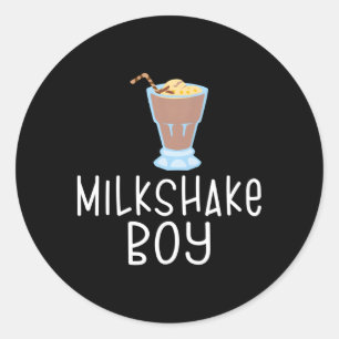 Milkshake Milkshake Classic Round Sticker