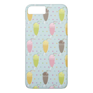 Milkshake Pattern iPhone 8 Plus/7 Plus Case