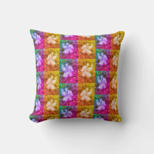 Milkweed Butterfly 1974 Sangria Half Drop Cushion