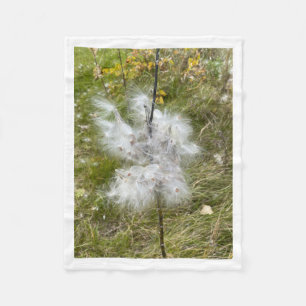 Milkweed Butterfly Fleece Blanket