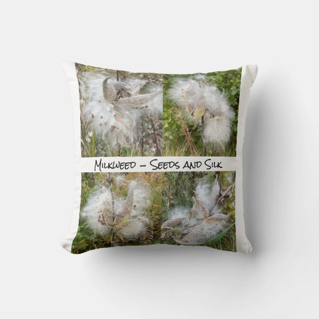 Milkweed | Natural Cushion (Front)