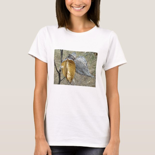 Milkweed Pods T-Shirt (Front)