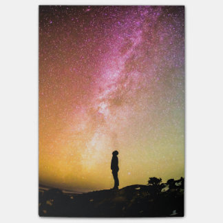 Milky Way Beautiful Colourful Nature Scenery Post-it Notes