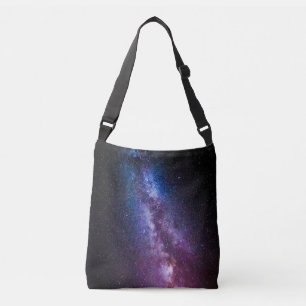 Milky way bright colours crossbody bag