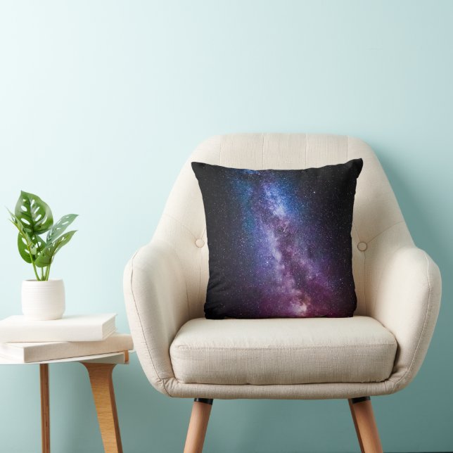Milky way bright colours cushion (Chair)