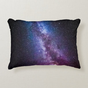 Milky way bright colours decorative cushion