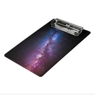 Milky way bright colours mini clipboard