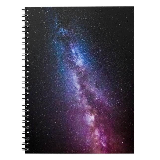 Milky way bright colours notebook (Front)