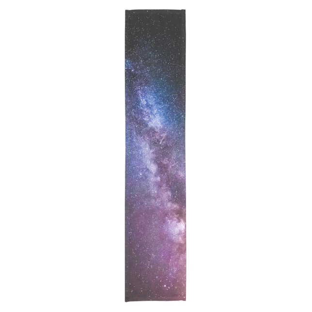 Milky way bright colours short table runner (Front)