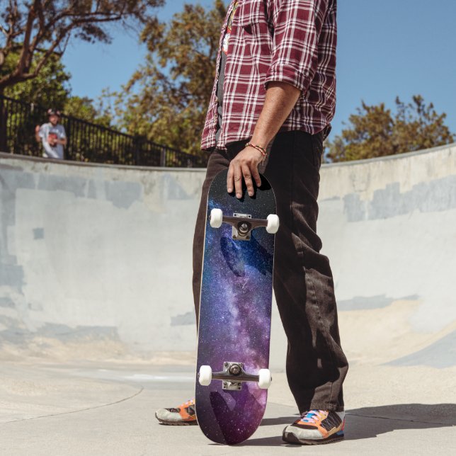 Milky way bright colours skateboard (Outdoor 2)