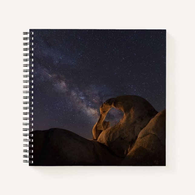 Milky Way & Cyclops Arch | Alabama Hills Notebook (Front)