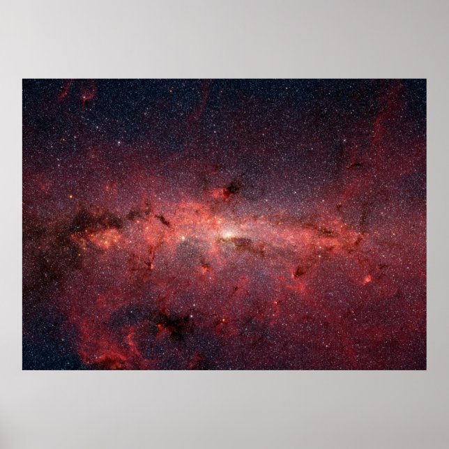 Milky Way Galactic Centre Poster (Front)