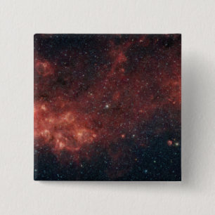 Milky Way Galaxy 15 Cm Square Badge
