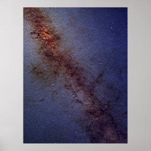Milky Way Galaxy Galactic Centre - High Resolution Poster