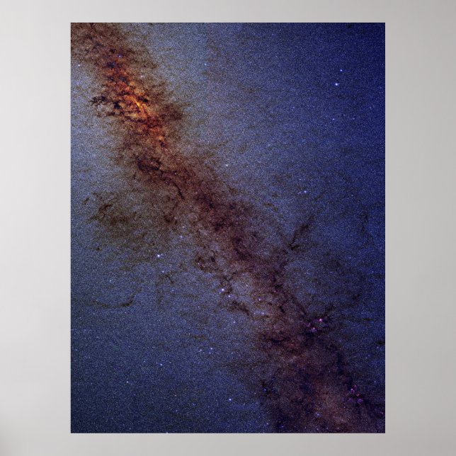 Milky Way Galaxy Galactic Centre - High Resolution Poster (Front)