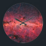 Milky Way Galaxy Large Clock<br><div class="desc">Milky Way Galaxy</div>