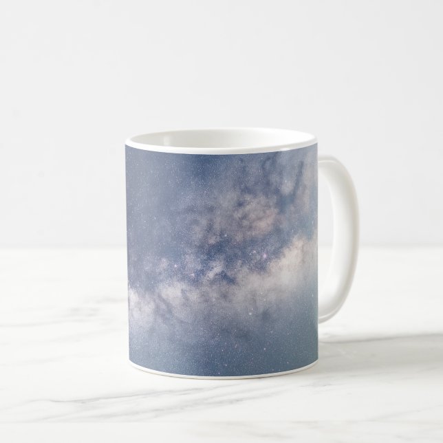 Milky Way Galaxy Mug – Starry Night Sky Space Art (Front Right)