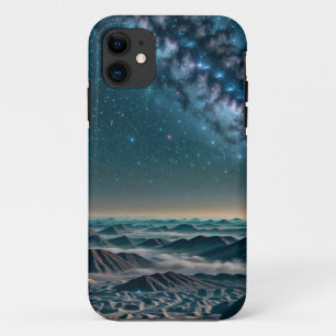Milky Way Galaxy Over Desert Mountains Case-Mate iPhone Case