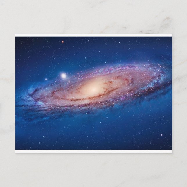 Milky Way Galaxy Postcard by S. Ambrose (Front)
