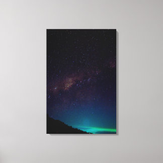 Milky Way Galaxy Starry Night Sky Celestial Astro Canvas Print
