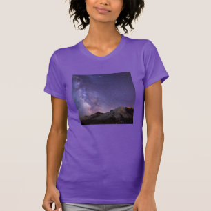 Milky Way & Mt. Rainier   Washington State T-Shirt