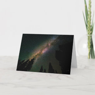 Milky Way Over Lizard Head Pass Card
