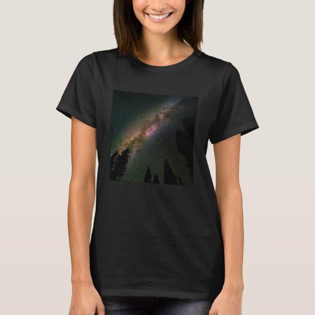 Milky Way Over Lizard Head Pass T-Shirt (Front)