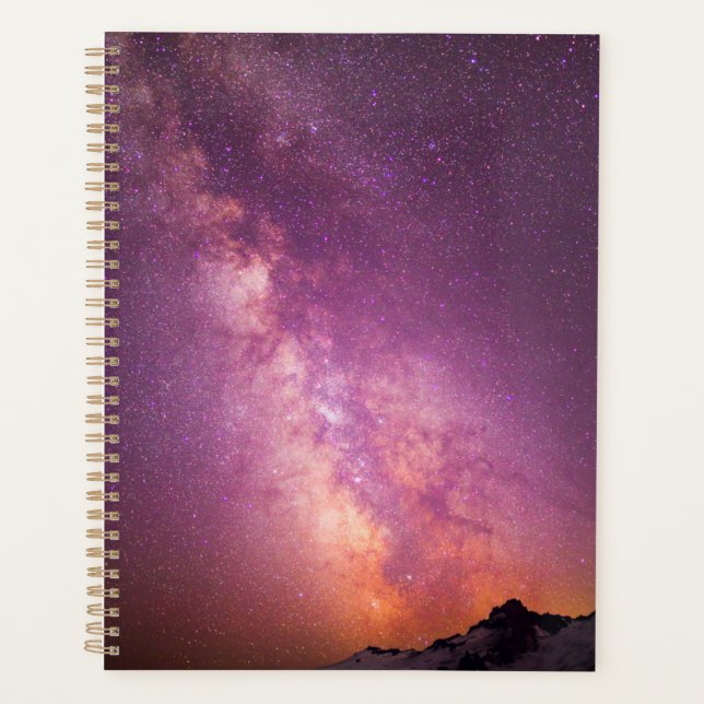 Milky Way | Over the Shoulder of Mt. Rainier Planner (Front)