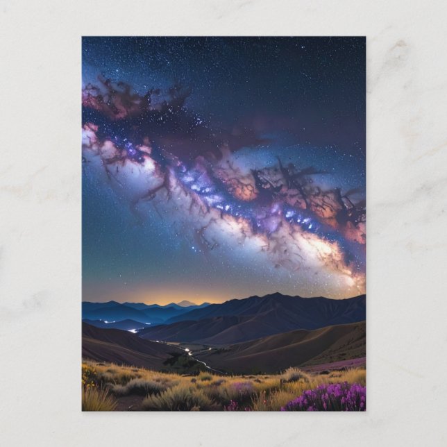 Milky way postcard (Front)