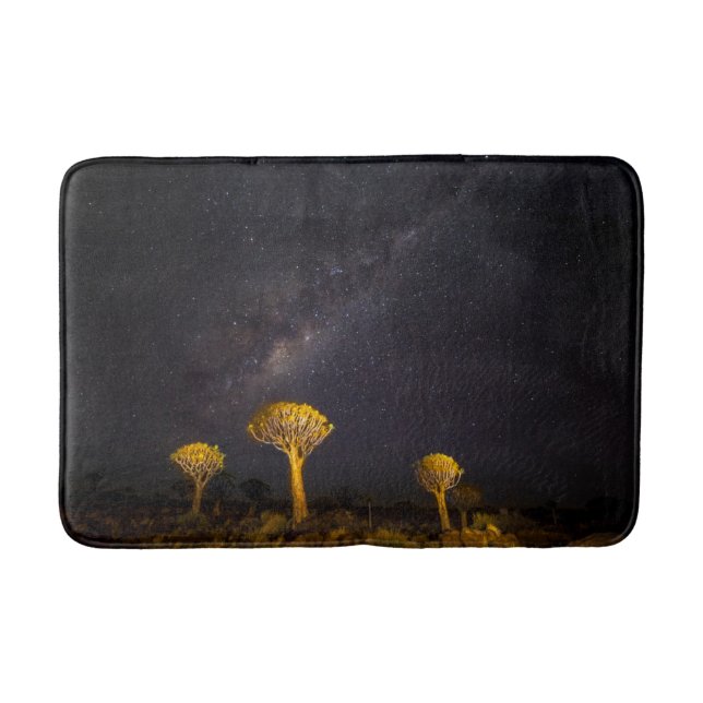 Milky Way Quiver Tree | Keetmanshoop Namibia Bath Mat (Front)