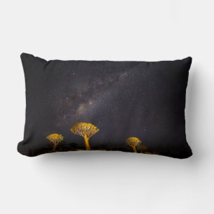 Milky Way Quiver Tree Keetmanshoop Namibia Lumbar Cushion