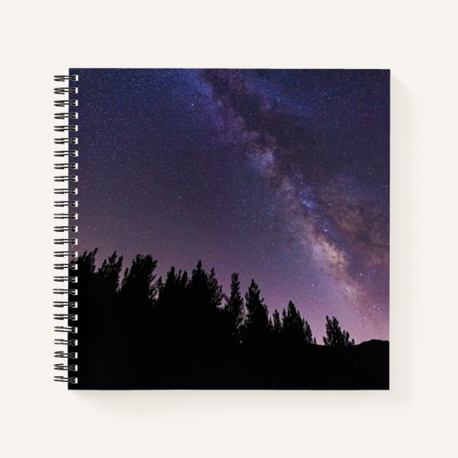 Milky Way | Rose Valley, California Notebook (Front)