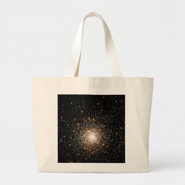 Milky Way Star Cluster Large Tote Bag (Front)