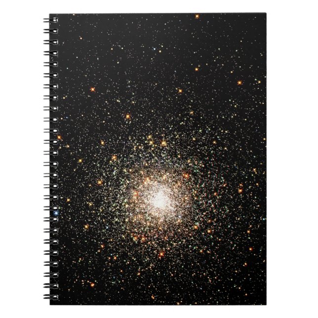 Milky Way Star Cluster Spiral Notebook (Front)