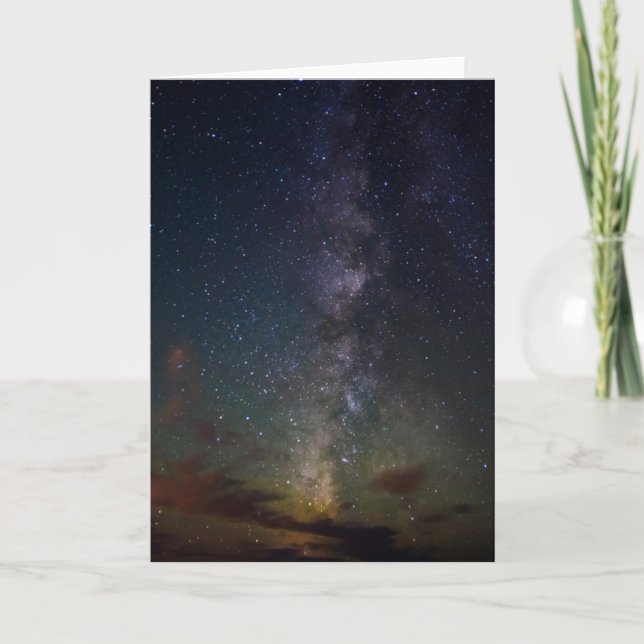 Milky Way | Stars at Night Card (Front)