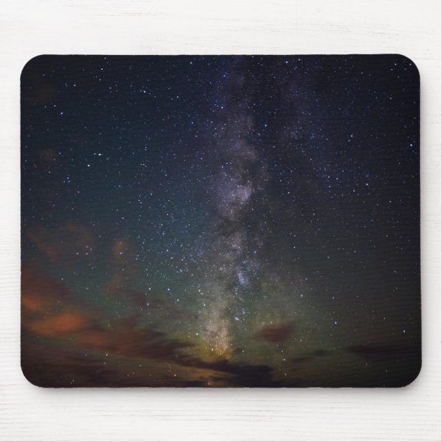 Milky Way | Stars at Night Mouse Pad (Front)