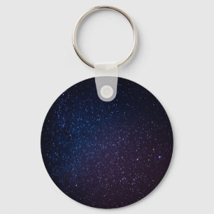 Milky Way stars night sky Key Ring