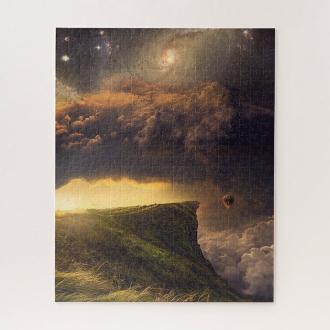 Milky Way Storm Horizon Jigsaw Puzzle (Vertical)