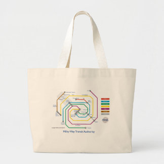 Milky Way Transity Authority Tote Bag