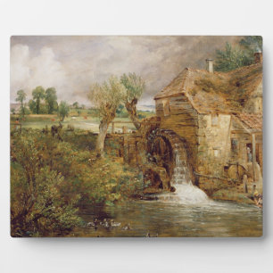 Mill at Gillingham, Dorset, 1825-26 (oil on canvas Plaque