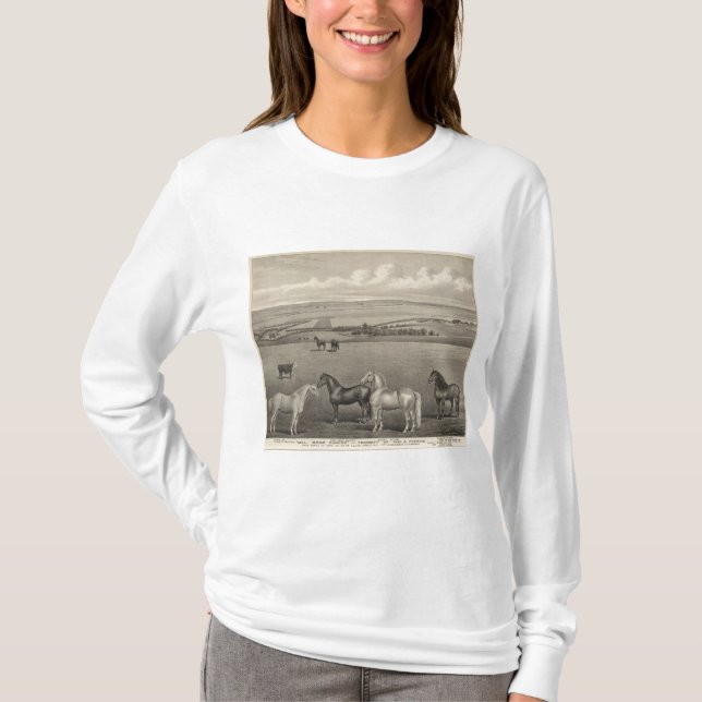 Mill Brae Ranch, Kansas T-Shirt (Front)