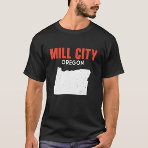 Mill City Oregon USA State America Travel Oregonia T-Shirt