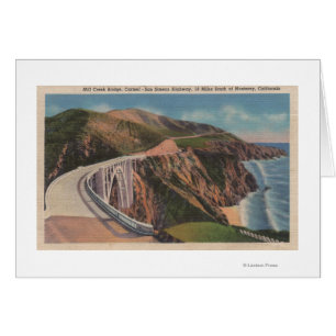 Mill Creek Bridge on San Simeon Hwy near