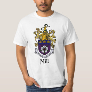 Mill Family Crest/Coat of Arms T-Shirt