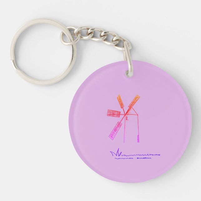 mill for her key ring (Front)