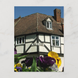 Mill Street Corner Tewkesbury Postcard