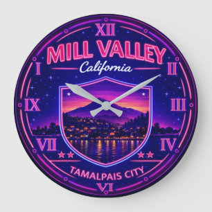Mill Valley California Large Clock