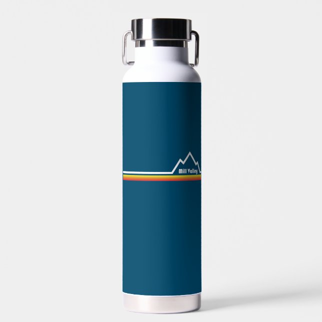Mill Valley California Water Bottle (Front)