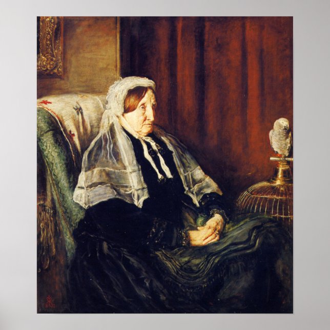 Millais - Isabella Heugh 1872 Poster (Front)